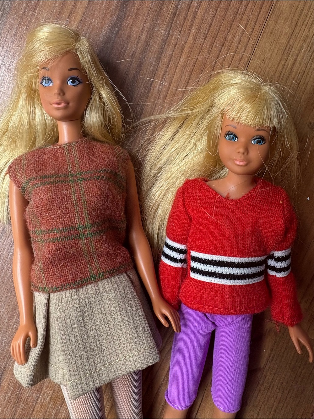Vintage Barbie dolls made in Korea
